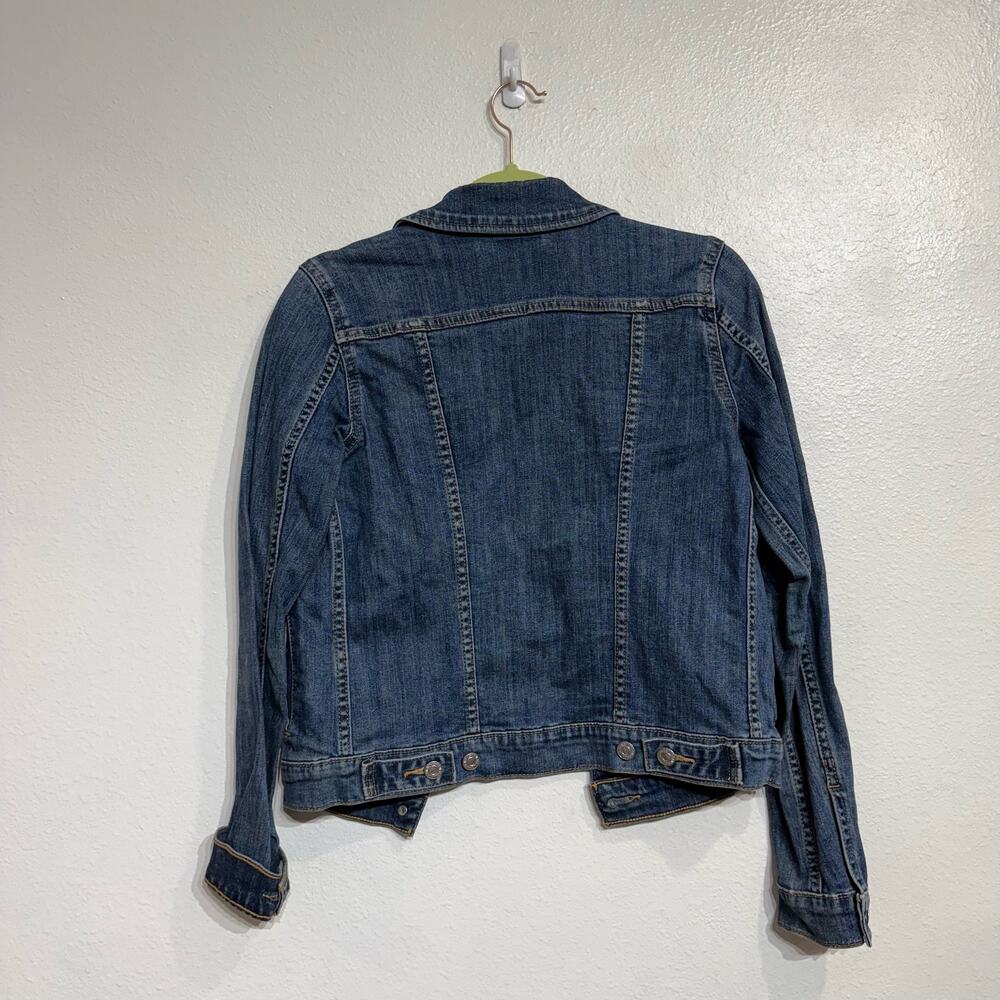 Levi’s Medium Wash Classic Denim Trucker Jacket Sz XS - Picture 9 of 12